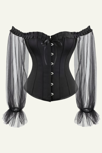 Off Shoulder Neck Corset