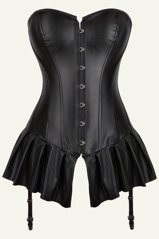 Leather Raverella Corset