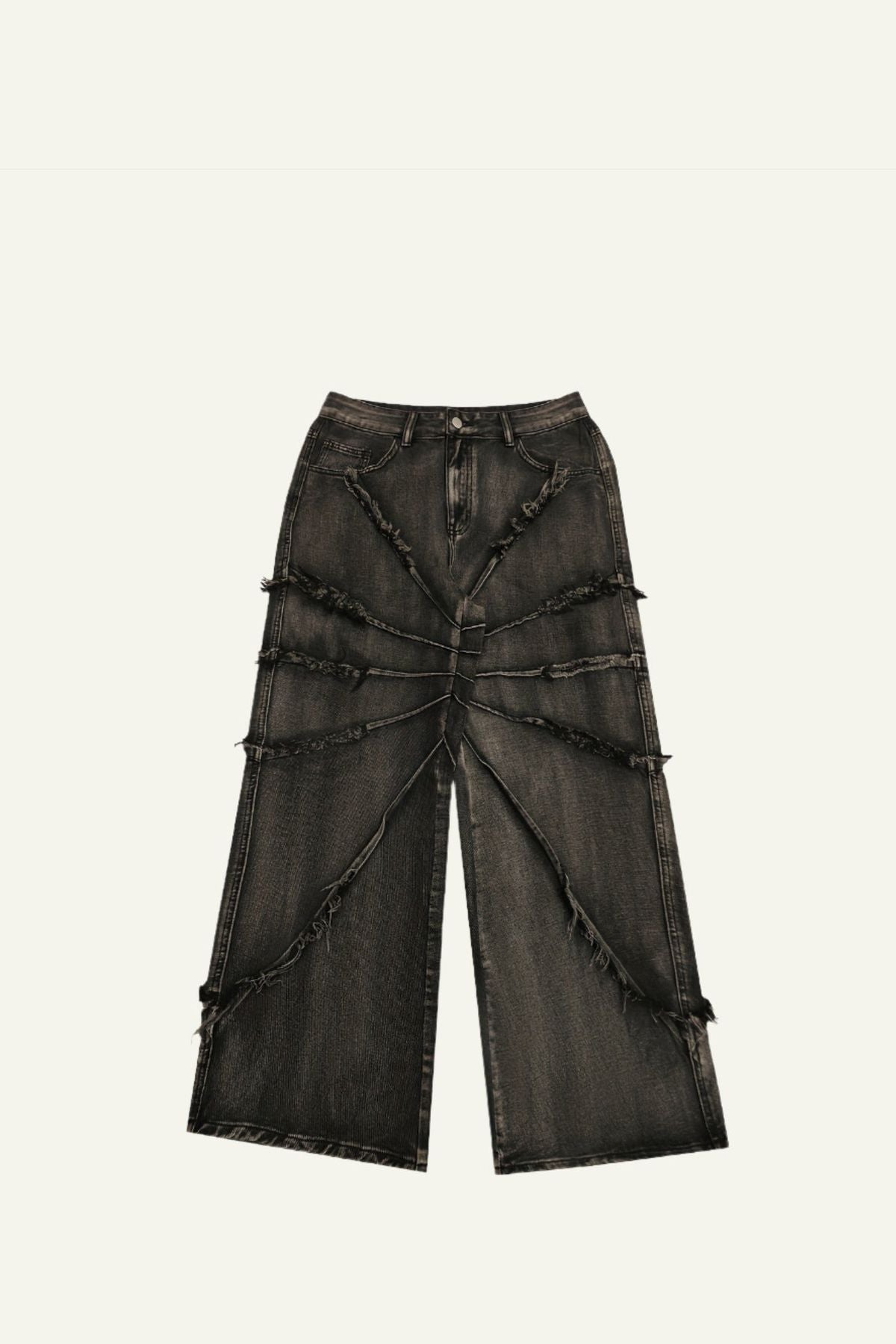 Loose Fit Stitching Pants