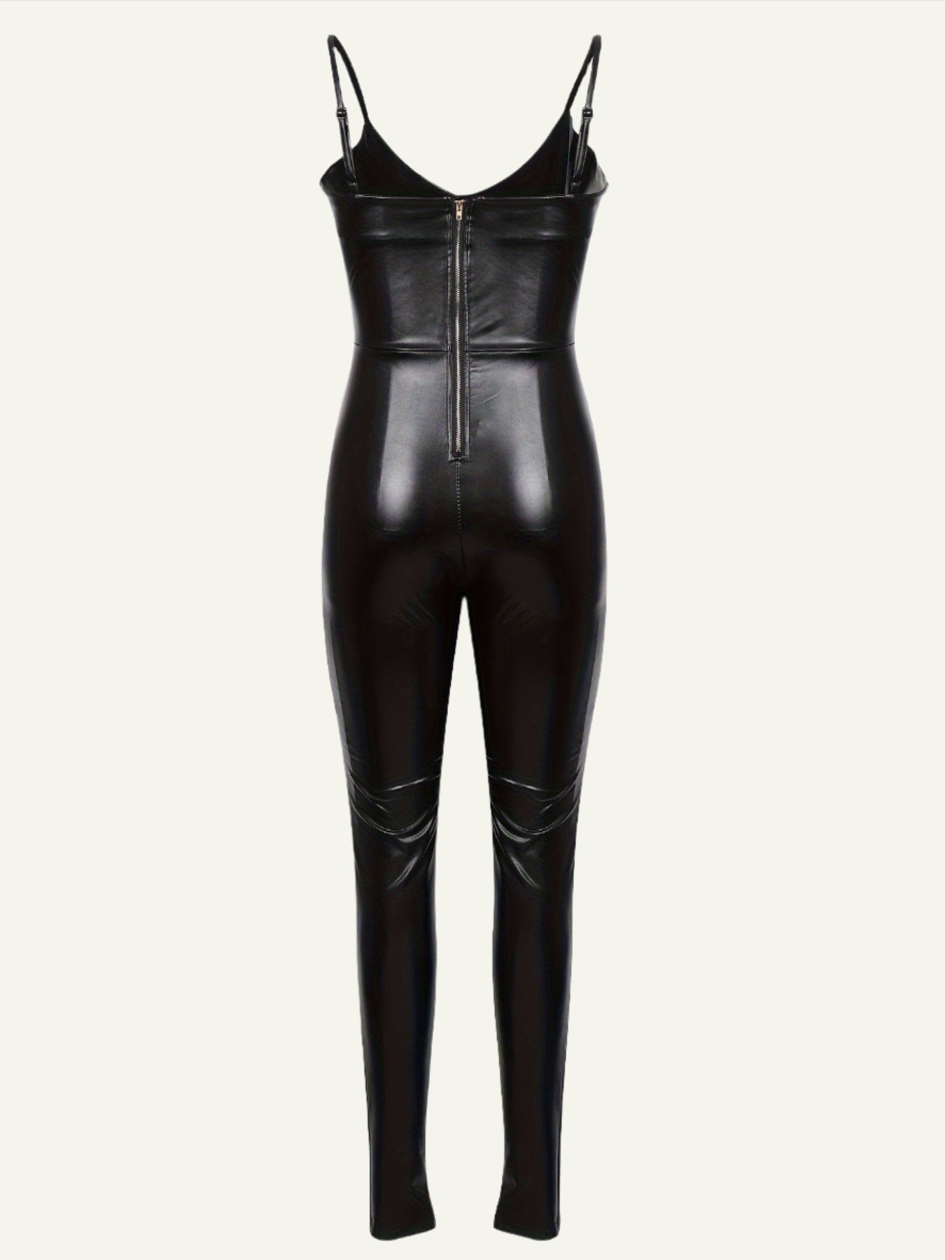 Leather Jumpsuit