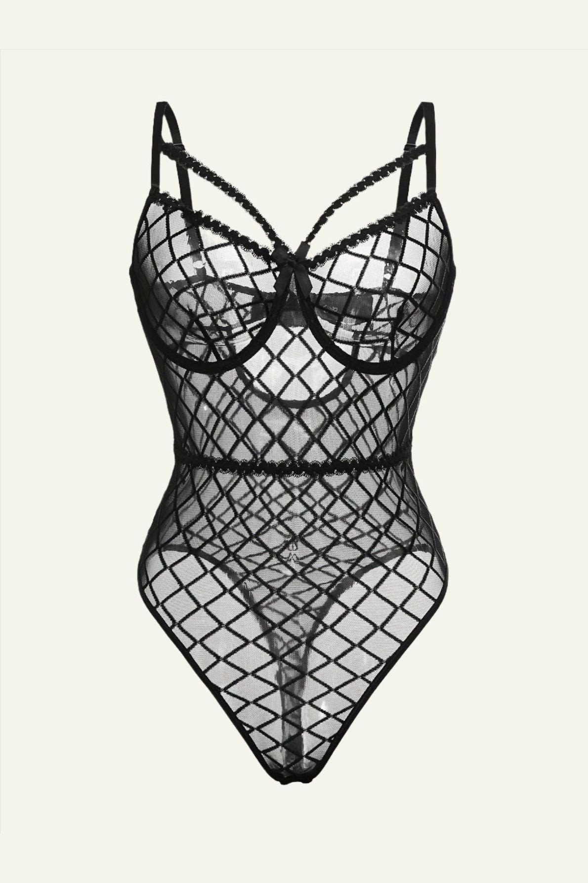 Iconic Fishnet Bodysuit